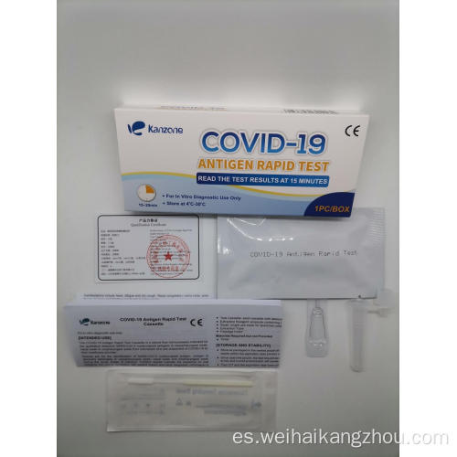 Kits de prueba rápidos de antígeno Covid-19 a la venta Exportación China